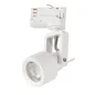 Projecteur sur rail ACORD ATL5 GU10 - 10W max, Classe I, IP20, 120° orientable