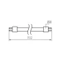 Tube LED T8 GLASSv4 22W 3500lm 6500K CRI80+