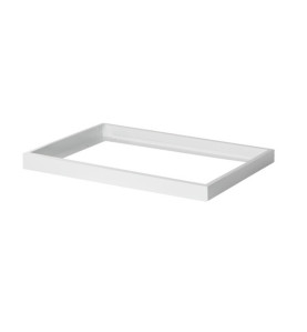 Cadre de fixation saillie pour BL ADTR - 600 x 300 mm, Acier Blanc