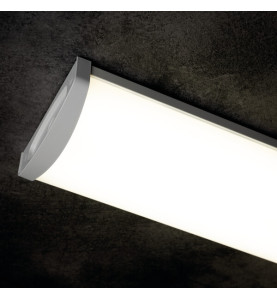 Luminaire 60cm linéaire LED MEBA LED IP54 - 20W, 4000K, 2600lm, Classe I, IP54