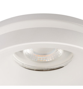 Support de Spot Blanc ELICEO 10W MAX - Effet lumineux original avec anneaux décoratifs