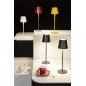 Lampe de table jaune LED INITA IP54 - Éclairage sans fil polyvalent