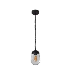 Luminaire extérieur LED 15W E27 IP44 Noir - LIEGO