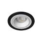 Support de spot rond noir et blanc FELINE DSO Gx5,3/GU10