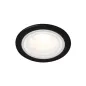 Support de spot rond noir et blanc FELINE DSO Gx5,3/GU10