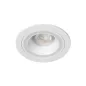 Support de spot rond blanc FELINE DSO - Gx5,3/GU10