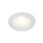 Support de spot rond blanc FELINE DSO - Gx5,3/GU10