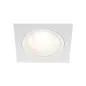 Support de Spot FELINE DSL - Spot LED Carré blanc Culot GU10 ou GU5.3