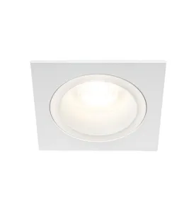 Support de Spot FELINE DSL - Spot LED Carré blanc Culot GU10 ou GU5.3