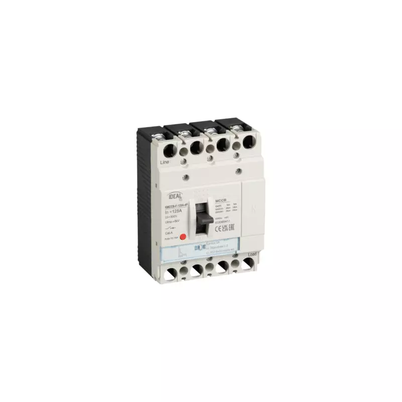 Disjoncteur Compact MCCB KMCCB 125A IP20 800V 50Hz