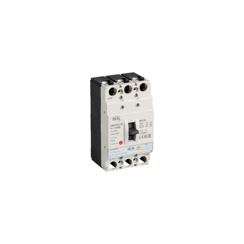 Disjoncteur compact MCCB KMCCB - 125A, IP20, 50Hz, 800V