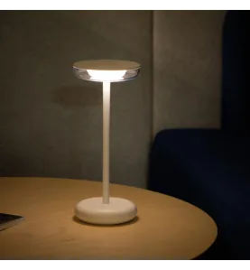 Lampe de table LED FLUXY IP44 - Éclairage sans fil et rechargeable