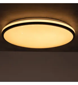 Plafonnier LED ARVOS 37W - Changement de couleur et d'intensité par télécommande