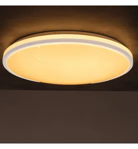 Plafonnier LED ARVOS 37W - Télécommande, Réglage Couleur & Intensité