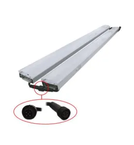 Réglette LED 50W Linkable 1,5m 7500lm 120° 1452mmx89mm - Blanc Naturel 5000K