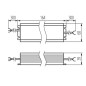 Alimentation CV LC 100W DC24V - Étanchéité IP67