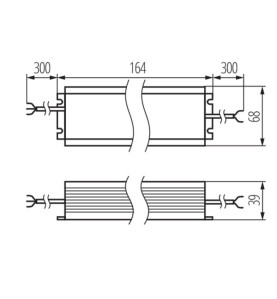 Alimentation CV LC 100W DC24V - Étanchéité IP67