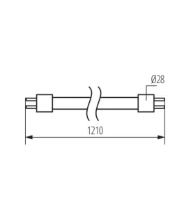 Tube LED T8 Kanlux 18W 1820 lumens 6500K G13 Blanc du Jour