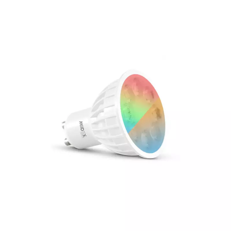 Ampoule LED GU10 4W RGB+CCT - Éclairage Multicolore Dimmable