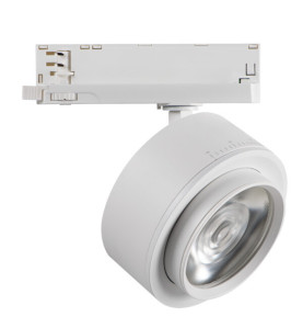 Projecteur sur rail LED 38W, 4000 lumens, 4000K, IP20