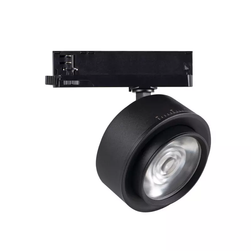 Projecteur sur rail LED 38W - Angle réglable 15-45° - Indice IP20 - Garantie 5 ans