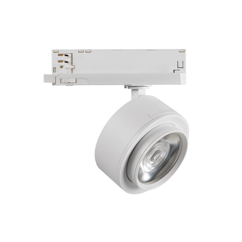 Projecteur sur rail LED 18W - Angle réglable 15-45° - Teinte de lumière Blanc Naturel