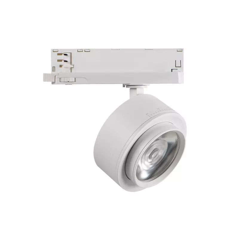 Projecteur sur rail LED 18W - Angle réglable 15-45° - Teinte de lumière Blanc Naturel