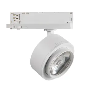 Projecteur sur rail LED 18W - Angle réglable 15-45° - Teinte de lumière Blanc Naturel