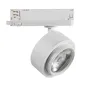 Projecteur sur rail LED 18W - Blanc chaud 3000K - Classe II - IP20 - 1800lm