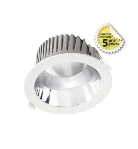 Downlight LED Blanc Ø180 25W 2500LM 4000K - Garantie 5 ans