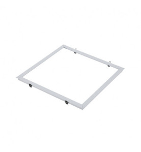 Cadre placo dalle encastrable - 300 x 300 mm - Blanc - Aluminium