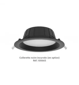 Downlight LED CCT DALI2/PUSH BBC 15W 3000/4000/6500K - Garantie 5 ans