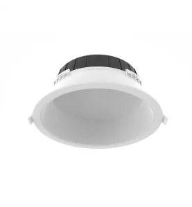 Collerette basse luminance blanc - Ø226mm - Hauteur 25mm - IP20 - Certification CE & ROHS