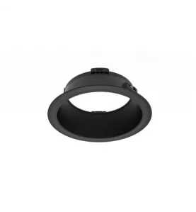 Collerette basse luminance noir - Downlight CYNIUS 15W - Ø176mm - IP20