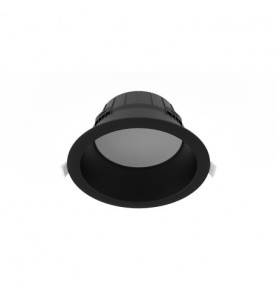 Collerette basse luminance noir - Downlight CYNIUS 15W - Ø176mm - IP20