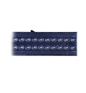 Linéaire LED sur rail Noir 600mm - 20W - 4000K - Garantie 5 ans