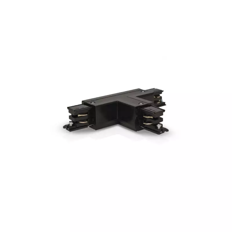 Connecteur Triphase Forme T - 100mm x 66mm - Noir - IP20