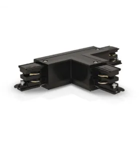 Connecteur Triphase Forme T - 100mm x 66mm - Noir - IP20