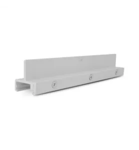 Fixation WSO-38 Aluminium Blanc - Pack de 5 - 30mm x 30mm