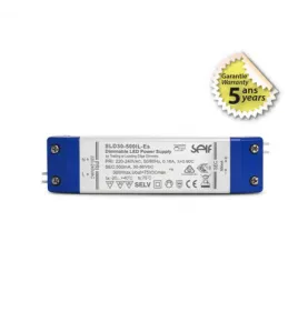 Alimentation LED 30-60VDC 25W Dimmable - IP20 - Garantie 5 ans