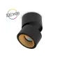 Applique Décorative CCT 6W Noir/Doré - 23° - 575lm - Ø102mm