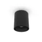 Applique Décorative CCT 12W Noir - Inclinable - 1000lm - Ø102mm - 3000-4000-6000K