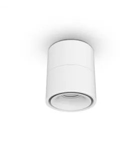 Applique Décorative CCT 12W Blanc Inclinable - 1000lm - 3000-6000K - Ø102mm