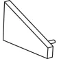 Fermetures pour profilés en aluminium STOPPER - Gris - Matériau plastique