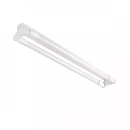 Luminaire profilé linéaire pour tubes LED T8 ALDO 4LED - 2x36W - Blanc - IP20