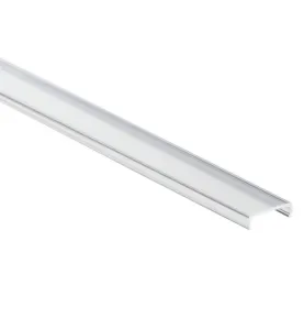 Diffuseur de lumière transparent - 1000mm - Matériau plastique - Pour profilés aluminium SHADE