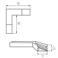 Diffuseur de lumière pour profilés en aluminium CONNECT - Aluminium - Alliage d'Aluminium