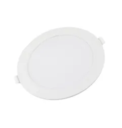 Mini panneau LED rond mince - 24W - 1920lm - 300mm - 6000K - Blanc