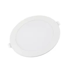 Mini panneau rond mince LED - 12W - 2700K - Ø170mm - Blanc - IP20