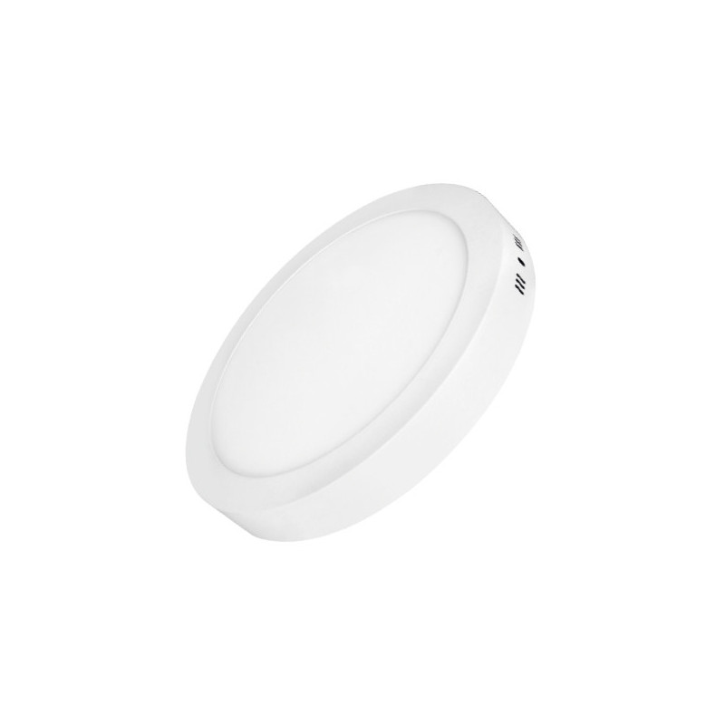 Mini panneau rond LED - 6W - 6000K - 120mm - Blanc du Jour